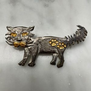Cat Pin/Brooch